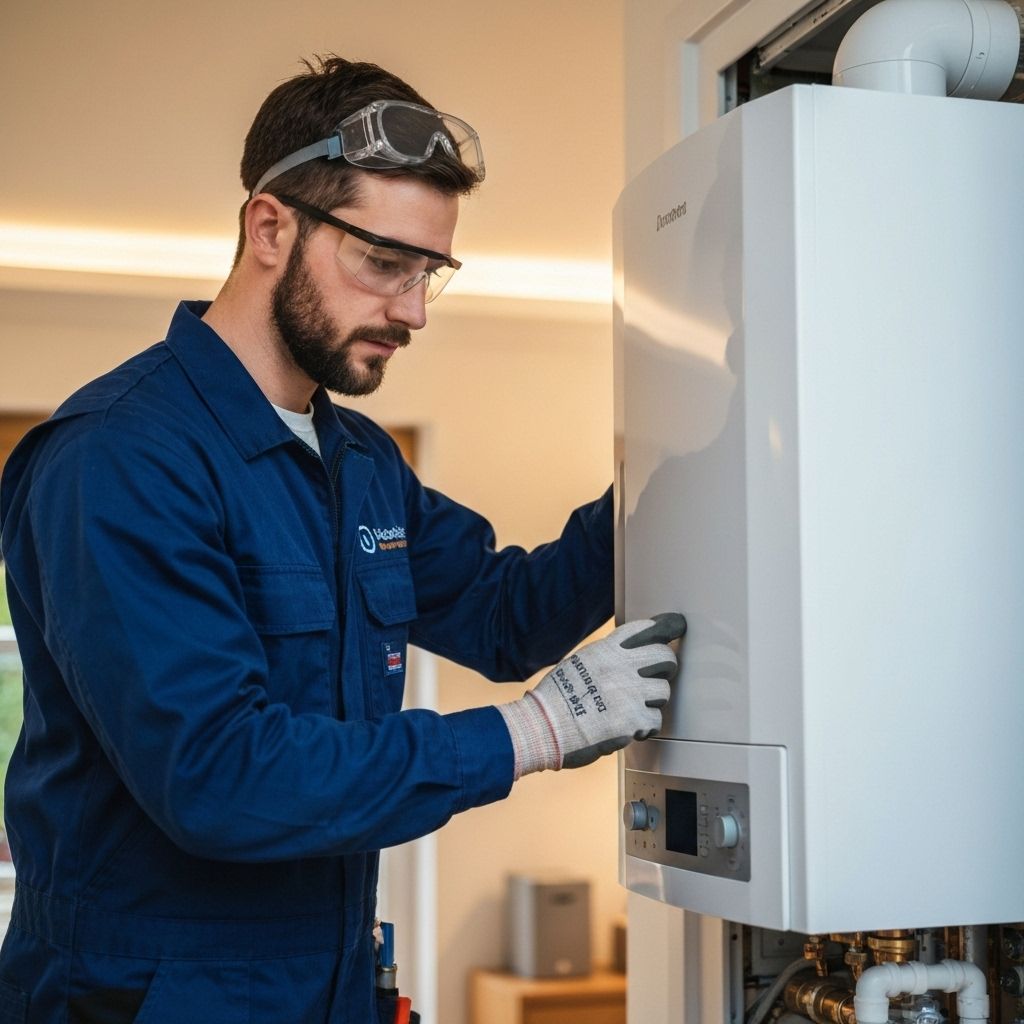 Professional heating engineer